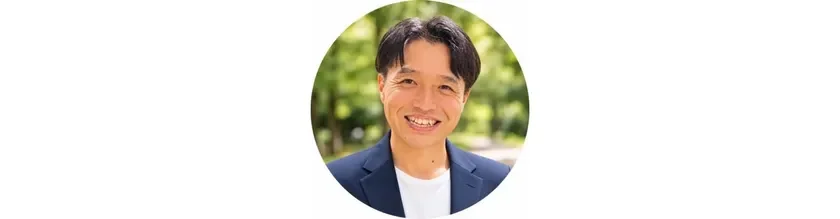 笑顔の男性