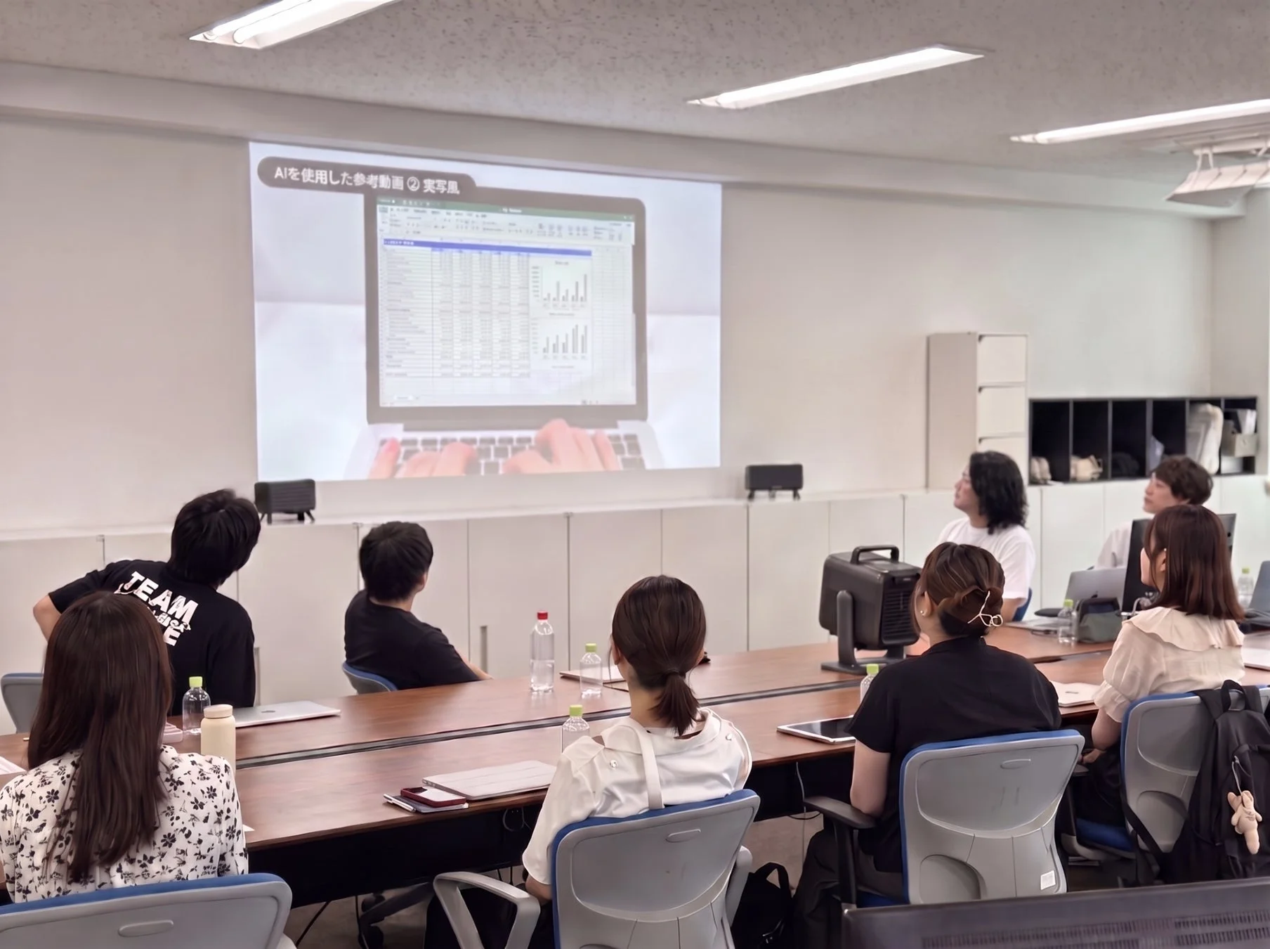 AIを使用した参考動画