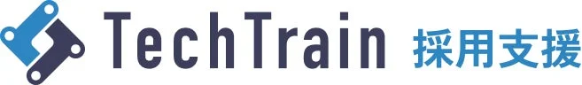 「TechTrain 採用支援」と書かれたロゴ画像です。