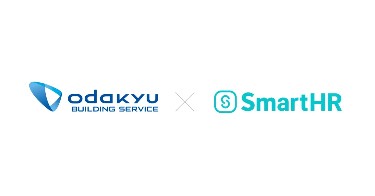 小田急ビルサービスとSmartHRのロゴ
