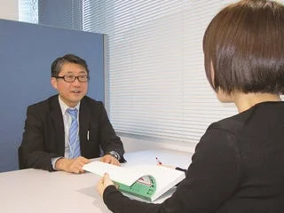 担任講師による面談風景