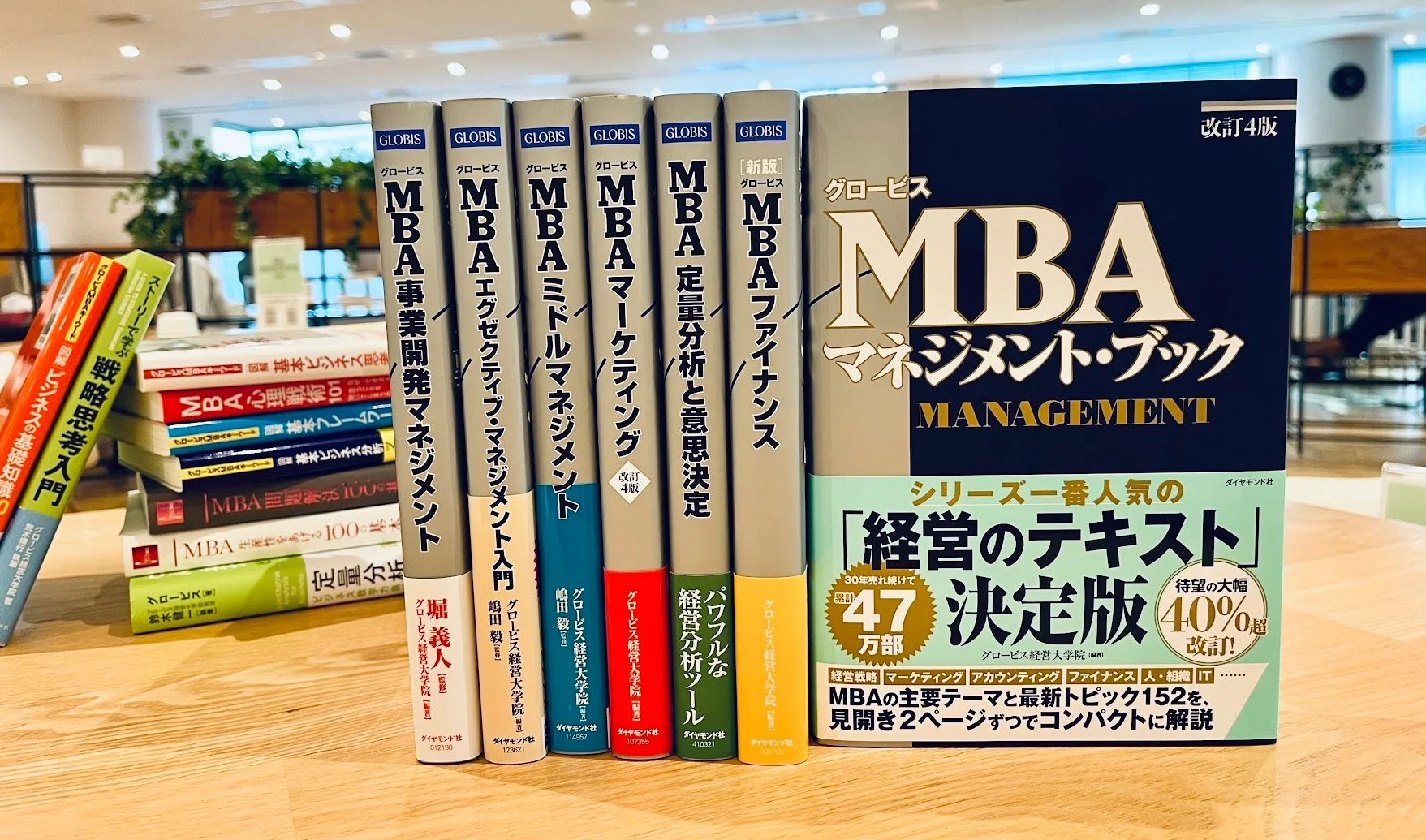 グロービスMBAシリーズの書籍群